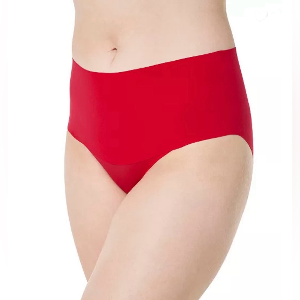 SPANX Women’s Size Large Bold Red High-Waist Panties NWOT